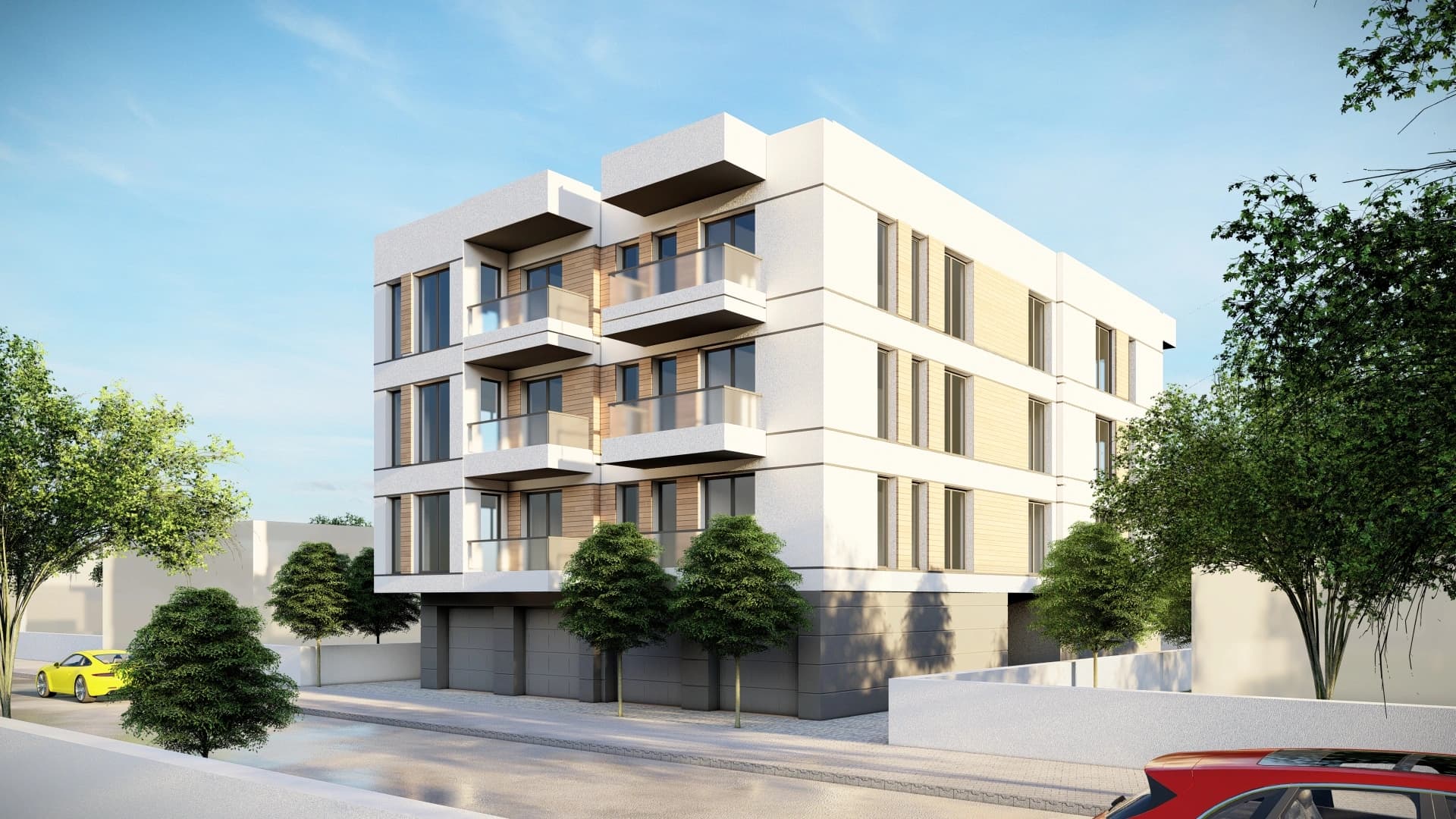 Студио за продажба и гаражи в новостраща се сграда